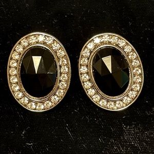 Vintage Rhinestone Earrings